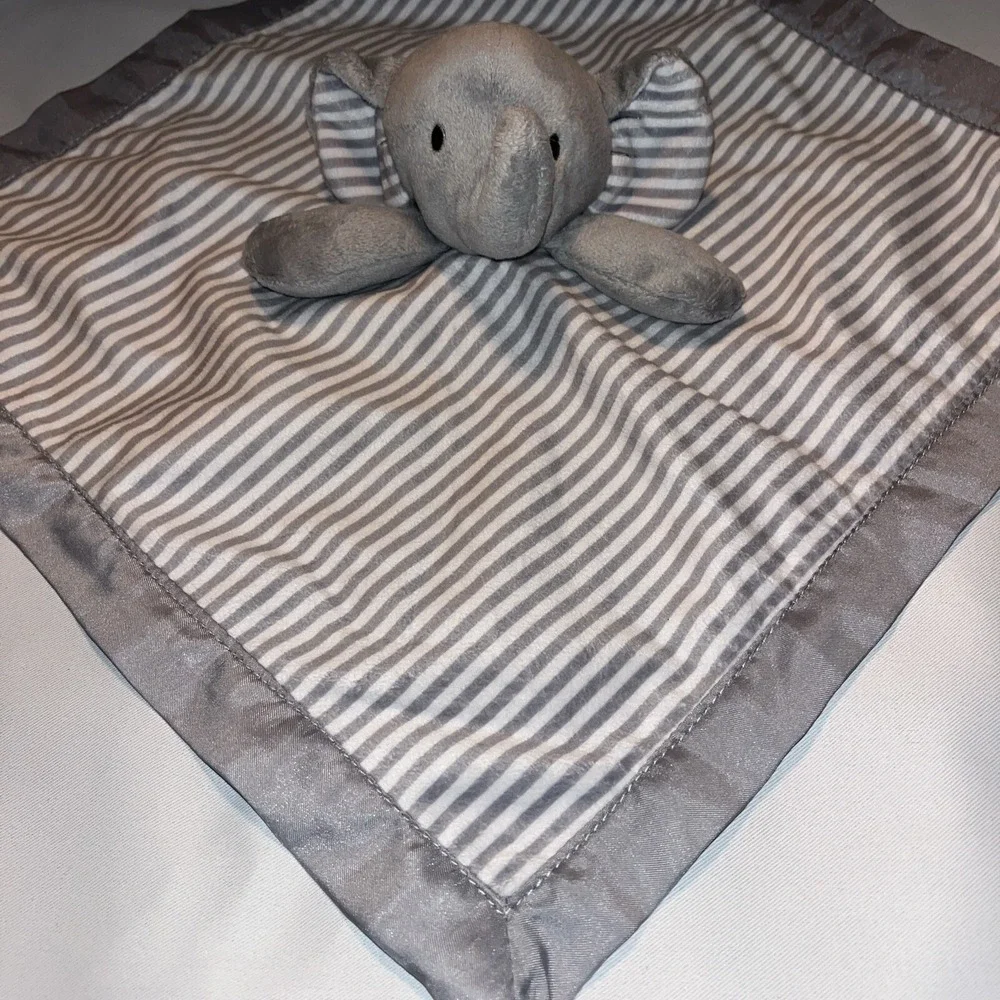 Circo Unisex Baby Security Blanket Lovey‎ Gray Striped Elephant Plush Target 13